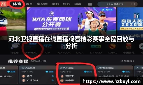 河北卫视直播在线直播观看精彩赛事全程回放与分析